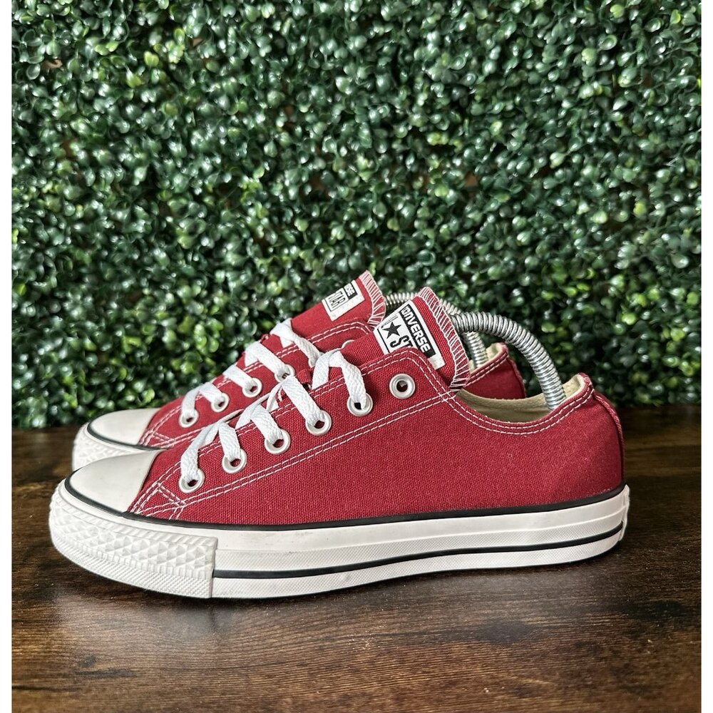 Converse All Star Low Top “Jester Red” Shoes Men Size 6 Women Size 8 Red 136506F